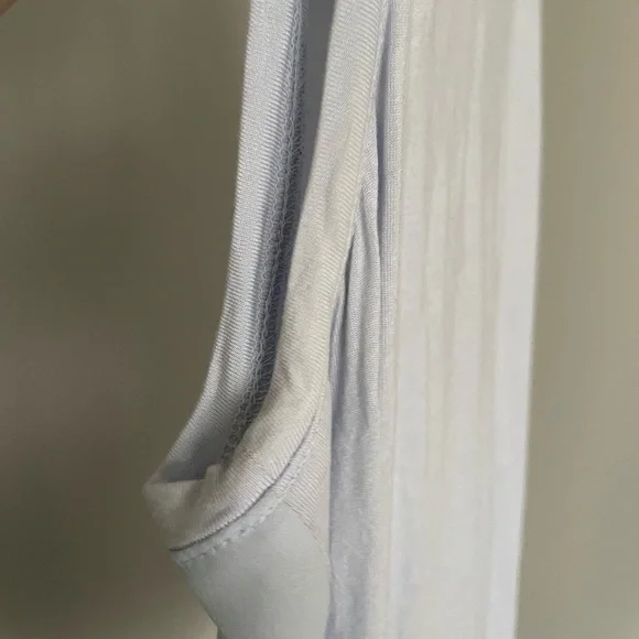 LOFT Split Back Blue Tank - Picture 7 of 8